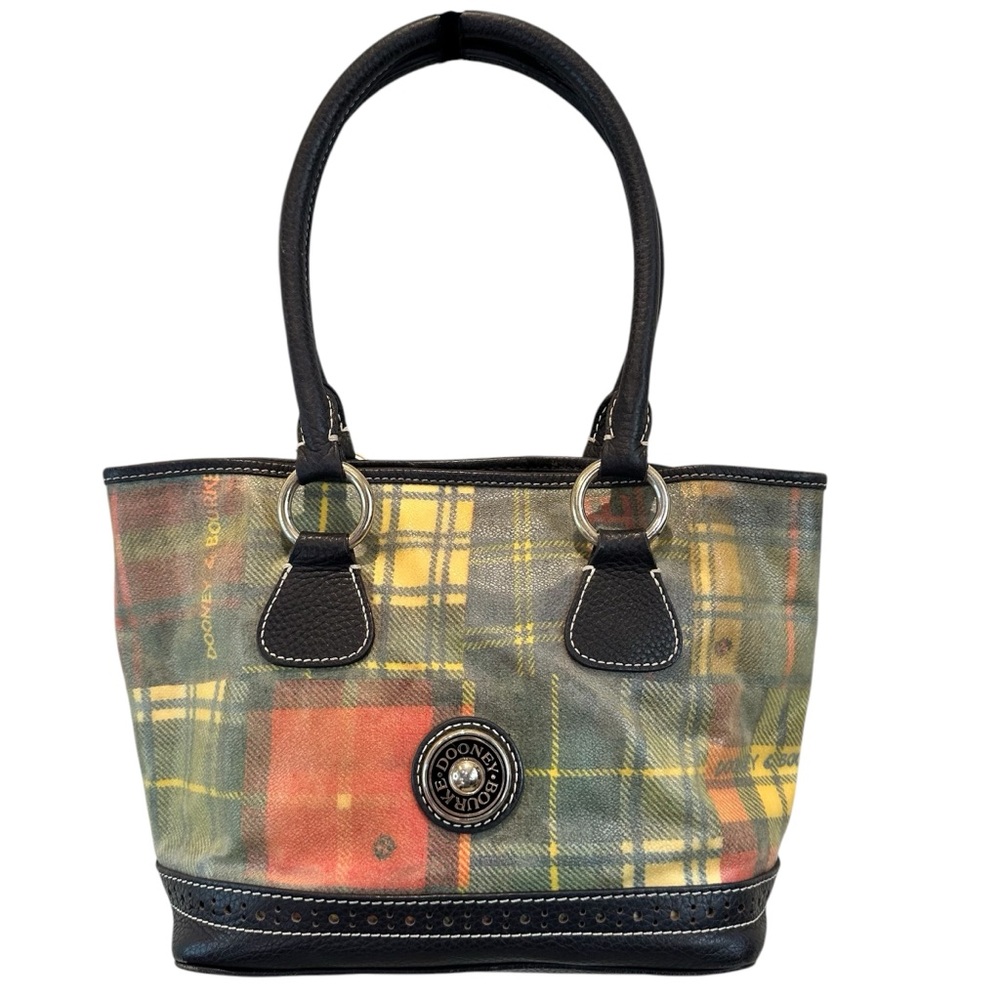Dooney & Bourke Madras Plaid 
Ladybug Satchel